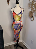 Celebrity tropical dress