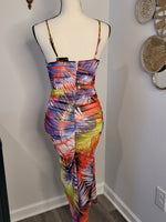 Celebrity tropical dress